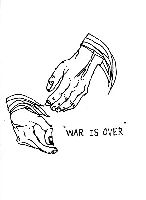 WAR IS OVER